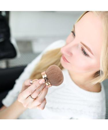 Facial Tanning Brush Body Makeup Brush 3 Inch Face Makeup Body Tan Big Brush Cosmetics Cover Foundation Cream Cream Wide Applicator for Mom Friends Rose Gold - Buy Online on GoSupps.com