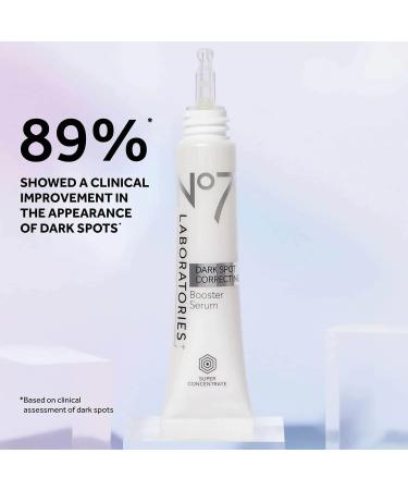 No7 Laboratories Dark Spot Correcting Booster Serum - Vitamin C + Emblica Brightening Complex - 0.5 fl oz - Buy Online on GoSupps.com