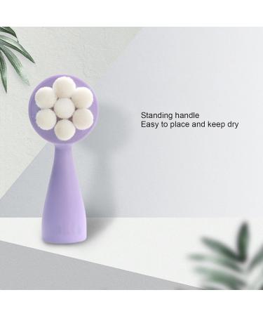 Double Sided Facial Cleansing Brush - Deep Exfoliation Soft Massage Remove Blackheads & Makeup - International Shipping Available - Buy Online on GoSupps.com