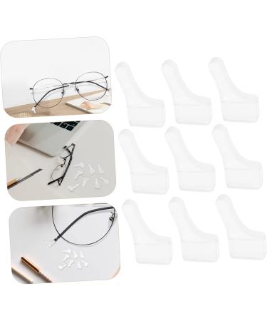 Nuobesty 100 Pcs Silicone Glasses Leg Covers & Ear Hooks - Anti-Slip Comfortable Fit for Glasses - Buy Online on GoSupps.com