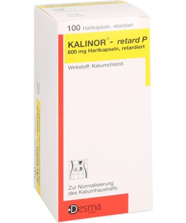 KALINOR Retard P 600 mg Hard Capsules - 100 pcs | Buy Internationally | Fast Shipping - Buy Online on GoSupps.com