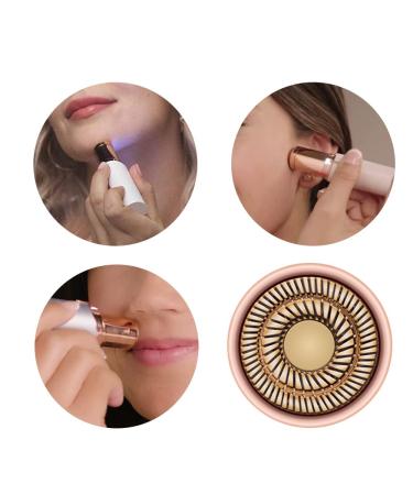 Finishing Touch Flawless Facial Hair Remover Shaver Replacement Heads - Pack of 2, Rose Gold - Buy Online on GoSupps.com