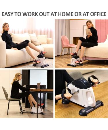 DECELI Under Desk Bike Pedal Exerciser - Portable Mini Exercise Bike with LCD Display - Buy Online on GoSupps.com