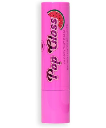 I Heart Revolution Pop Gloss Balm Hydrating Lip Balm With Glossy Finish & Hint Of Colour Vegan & Cruelty-Free Watermelon Pink - Buy Online on GoSupps.com