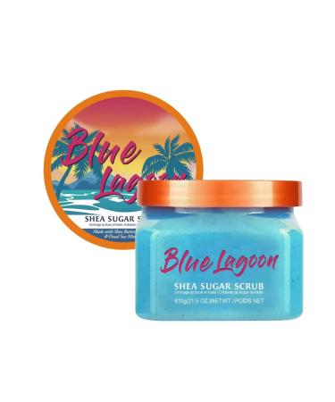 Blue Lagoon Shea Sugar Body Scrub Exfoliating and Moisturizing 21.5 oz.