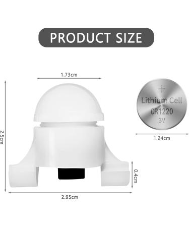 Buy Sankesong 2-Piece LED Bite Indicator - Electronic Fishing Alarm with Motion Sensor - Night Fishing Light Clips - Buy Online on GoSupps.com