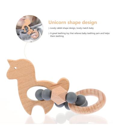 Healifty Silicone Rabbit Chew Training Teether for Baby Molar Relief - Dark Blue 10x6.5x2cm - Buy Online on GoSupps.com