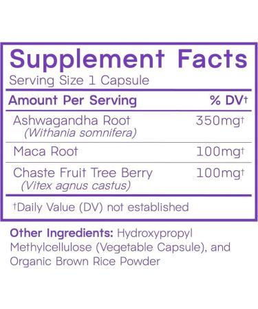 Proov Pro Natural Fertility Supplement | Support Progesterone Menopause Relief | Ashwagandha Maca Vitex Berry | 30 Herbal Capsules for Women - Buy Online on GoSupps.com
