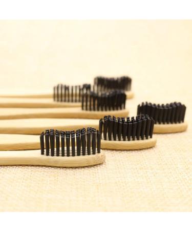 N-amboo Hard Bristle Bamboo Toothbrush for Adults - Pack of 6 - Buy Online on GoSupps.com