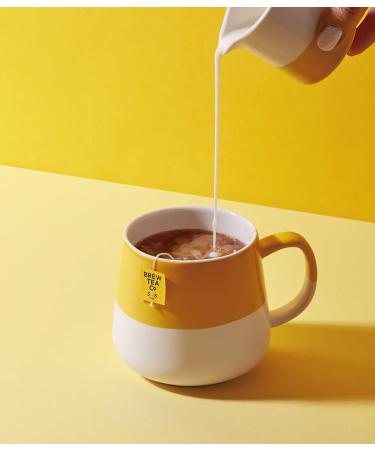 Brew Tea Co English Breakfast Tea | Strong & Malty | 25 Proper Tea Bags | Classic Tin Packaging - Buy Online on GoSupps.com