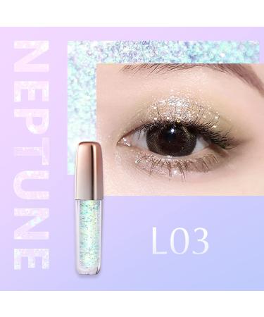 HEXZE Liquid Glitter Eyeshadow - Waterproof Shimmer Eye Makeup | L03 - Buy Online on GoSupps.com