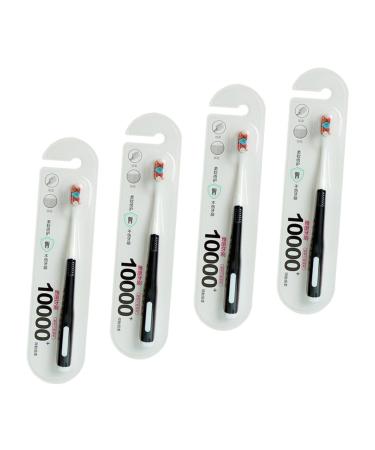4 pieces of maternity month toothbrush teeth brushing toothbrush extra soft toothbrush ultra -hobby toothbrush travel pbt toothbrush bristles pregnant woman tool after birth