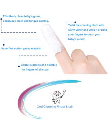 Serlife Baby Toothbrush - Soft Gauze Infant Finger Cleaner - Individually Wrapped - Buy Online on GoSupps.com