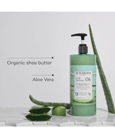 Doliderm Paris - Creamy Shower Gel 33.8 Fl Oz (Aloe Invigorating) - Buy Online on GoSupps.com