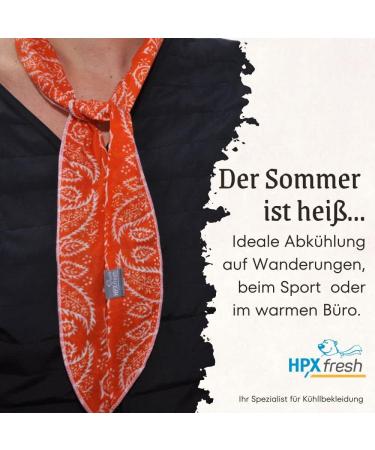 HPXfresh Cooling Scarf - Ideal Cold Therapy for Hiking & Sports | Cool Collar for MS Relief - Buy Online on GoSupps.com