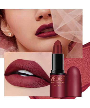 6 Colors Matte Lipstick Set | Velvet Nude Moisturizer Kit - Waterproof Durable & Non-Stick | Perfect Gift Set for All Occasions - Buy Online on GoSupps.com