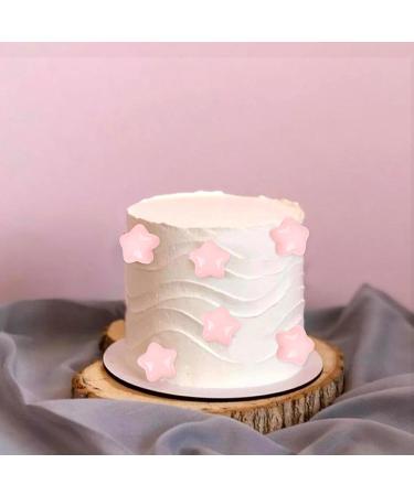Keaziu 25PCS Little Star Cupcake Toppers Twinkle Star Cute Cupcake Picks Wedding Engagement Bridal Baby Shower Birthday Party Decorations Supplies Pink - Buy Online on GoSupps.com