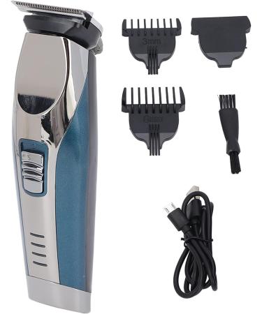 Electric Hair Clipper Cutting Blade Comfortable Handle Haircut and Grooming Trimmer for Men Blue - Buy Online on GoSupps.com