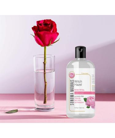 Hydrating Rose Water Toner - Alcohol-Free Astringent for Dry Skin | 12 fl oz | Refreshing Natural Face Toner - Buy Online on GoSupps.com