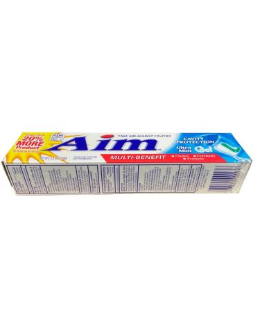 Buy Aim Cavity Protection Mint Gel 5.5oz - Effective Dental Care for Stronger Teeth | International Shipping - Buy Online on GoSupps.com