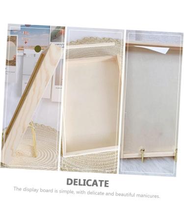 PRETYZOOM 1pc Box Nail Display Board Natural Wood Pull Wooden Box - Buy Online on GoSupps.com