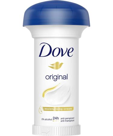  Dove Dove Original Cream Deodorant Stick 6 Pieces of 50 ml - Buy Online on GoSupps.com