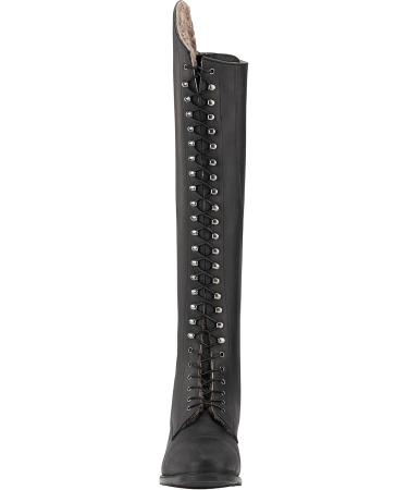 Shop Legacy Venado Merino Winter Riding Boots - Italian Leather Merino Fur Lining Extreme Cold Insulation | Size 40 EU XX-Wide Black - Buy Online on GoSupps.com