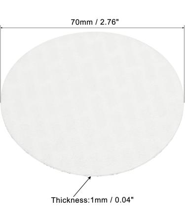 PATIKIL 70mm/2.76" Foam Lid Liner 100Pack PS Foam Resistant Tamper Pressure Sensitive Seal for Bottle Cap Liners Seals - Buy Online on GoSupps.com