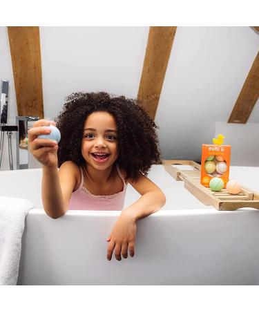 Mini U Bath Bombs 6 Pack - Kids Christmas Stocking Filler - Bath Time Gift Orange - Buy Online on GoSupps.com