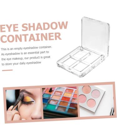 WOONEKY 2pcs Empty Eyeshadow Palette Empty Palette Magnetic Eyeshadow Palette Empty Small Women Blendable - Buy Online on GoSupps.com