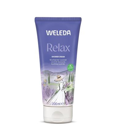 WELEDA - Aroma Shower Relax - Cr me de douche relaxante pour nettoyer la peau en douceur - Formule 100% d'origine naturelle - Tous types de peaux - NATRUE* - Vegan*** - 200ml