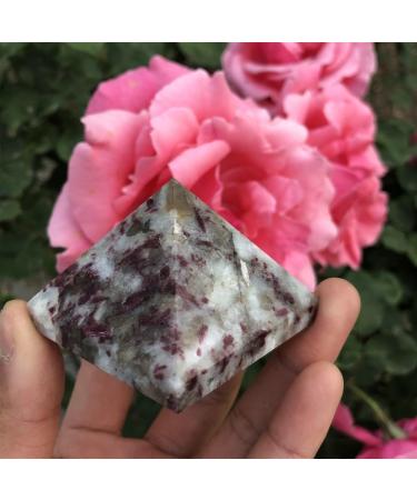 Pyramid Natural Tourmaline Quartz Crystal Home Goods - Buy Online on GoSupps.com