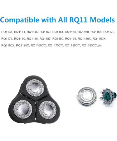 RQ11 Replacement Head for Philips Norelco Shaver Series RQ11/YS11 1 pack - Buy Online on GoSupps.com