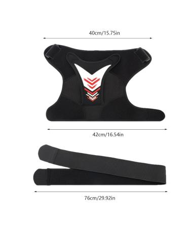 Shoulder Support Brace | Arm Bracelet Upper Arm - Adjustable Shoulder Brace Shoulder Strap Pad Arm Bracelet Upper Arm Breathable Design For Women Men For Everyday Activities Red - Buy Online on GoSupps.com