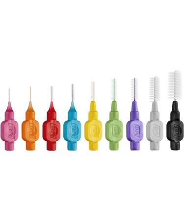 TEPE 1.1mm Size 6 Interdental Brush 8 Count - Violet | Pack of 1 - Buy Online on GoSupps.com