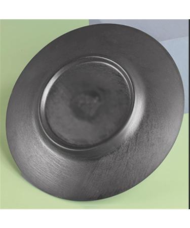 Serving Plates Frosted Disc Household Kitchen Restaurant Flat Plate Dinner Plate Dessert Plate Grey Simple Flat Plate Hotel Restaurant Commercial Disc for Appetizer Dinner and Desserts (Size : 003 - Buy Online on GoSupps.com