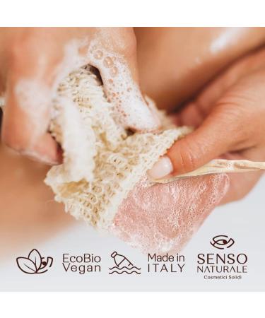  Sensonaturale Sensa Natural Clay Shower Foam Solid Pink Clay - Equivalent to 750ml Liquid - Buy Online on GoSupps.com