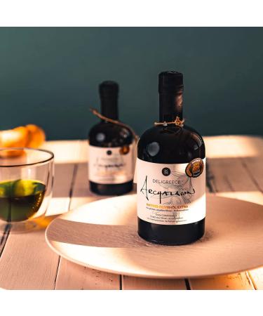 Deligreece ARCHAELAION Limited Extra Virgin Olive Oil - Cold Pressed Koroneiki Olives 500ml - Premium Quality for International Shipping - Buy Online on GoSupps.com