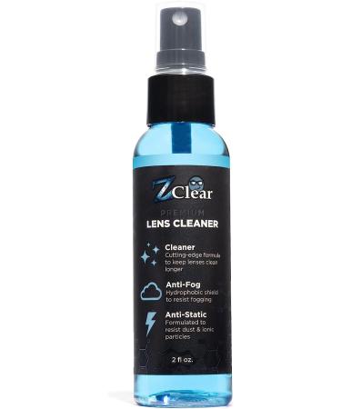 2 oz Anti Fog Spray for Glasses, Goggles, Windshields - Glasses Cleaner with Long Lasting Safe Solution - Includes Towel - Buy Online on GoSupps.com