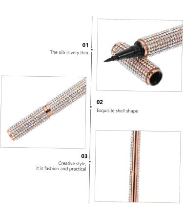 Mikinona 1pc Eyeliner Eye Liner Pens Black Makeup Pen Eyelash Glue Pen Plastic Liquid Retouching Pen - Buy Online on GoSupps.com