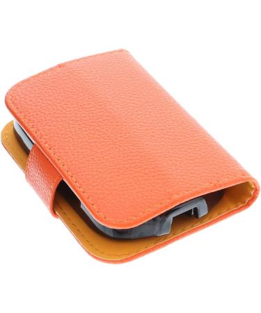 Buy foto-kontor Case for Abbott Freestyle Libre 2 - Orange Protective Book Style Case - International Shipping Available - Buy Online on GoSupps.com