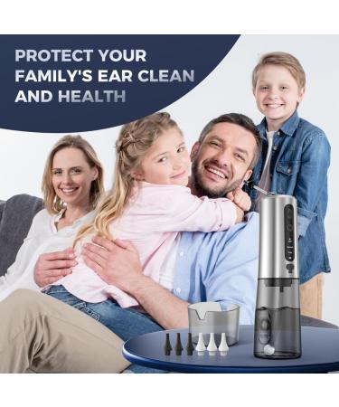 Ear Wax Removal Kit - Water Powered Cleaner with 6 Tips & 3 Modes | Safe Effective & Waterproof Electric Tool - USB-C Rechargeable - Buy Online on GoSupps.com
