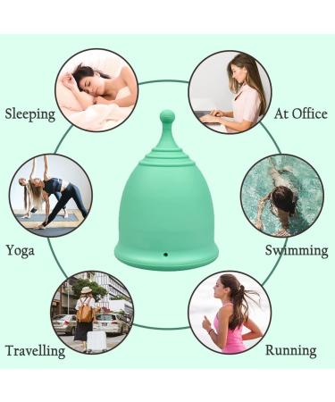 Buy SHORDY Menstrual Cup (Small) - Eco-Friendly Copa Kit for Women Up to 12 Hours Comfort Soft & Flexible - International Shipping Available - Buy Online on GoSupps.com