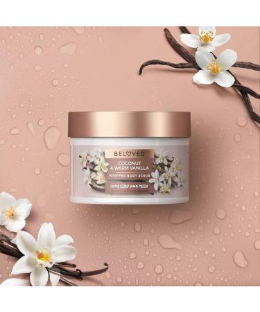 Love Beauty and Planet Whipped Body Scrub - 10 OZ Coconut & Warm Vanilla | Nourishing Exfoliation for Soft Skin - International Shipping Available - Buy Online on GoSupps.com