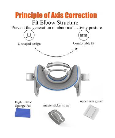 Electric Elbow Joint Rehabilitation Device Adjustable - 15 Extension and 150 Flexion Flexible Support Frame for Wrist Elbow Joint - Buy Online on GoSupps.com
