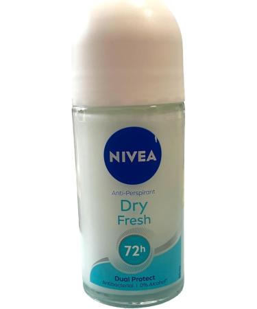  NIVEA NIVEA Dry Fresh Roll-on Deodorants for Women - 48 Hour Protection - Pack of 3 (3 x 50 ml) - Buy Online on GoSupps.com
