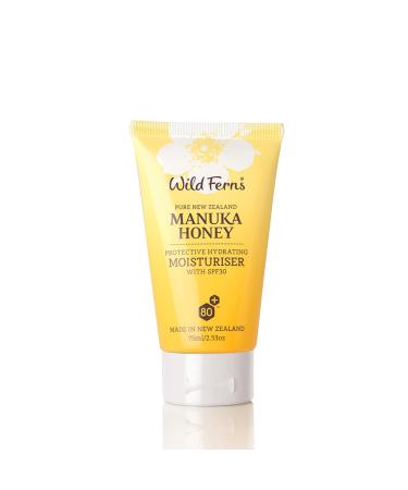 Wild Ferns Manuka Honey SPF 30 Moisturiser - 75ml - Buy Online on GoSupps.com