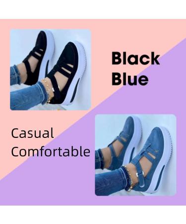 Swezida Women's Orthopedic Arch Support Walking Shoes - Purple, Size 39 - Buy Online on GoSupps.com