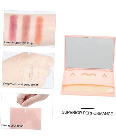 Beavorty Eye Makeup 240 Pairs makeup tape invisible tape tape beauty tools sticker Eye patch double eyelid Eye Lid Lift 1 count (Pack of 1) Pink - Buy Online on GoSupps.com