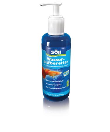 S ll water suppliers 500 ml for 2 000 liters of aquarium water - water cleaning for tap water in freshwater aquariums through pollutant binding and additional vitamins 500 ml for 2 000 liters of single
